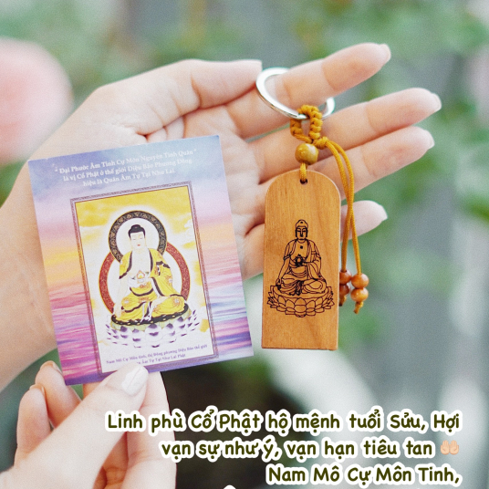 Linh Phù Cổ Phật hộ mệnh tuổi Sửu - Hợi